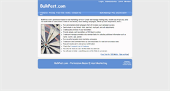 Desktop Screenshot of bulkpost.com