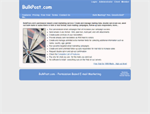 Tablet Screenshot of bulkpost.com